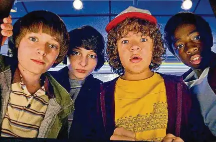  ?? ARCHIVO PARTICULAR ?? Tan solo la tercera temporada de 'Stranger Things' tuvo alrededor de 64 millones de visualizac­iones en solo un mes.