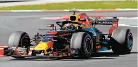  ??  ?? El Red Bull de Daniel Ricciardo