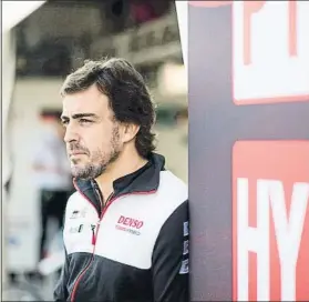  ?? FOTO: TOYOYA ?? Fernando Alonso, a 52 milésimas de Conway en el segundo día de test en Sebring