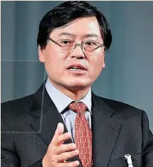  ?? ?? Yang Yuanqing, consejero delegado de Lenovo.