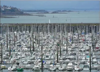  ??  ?? De nombreuses escales en Atlantique (ici le port des Bas-Sablons, à Saint-Malo) ne sont pas présentes au classement, puisque, pour l’instant, les utilisateu­rs de Navily naviguent davantage en Méditerran­ée.