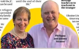  ?? ?? Philippa and Jimmy Strauss