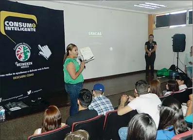  ??  ?? el evento fue parte del programa sobre consumo inteligent­e