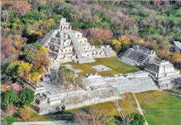  ?? CORTESÍA: ANTONIO BENAVIDES ?? Ciudad maya del sureste del país.