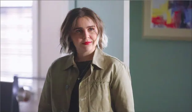  ??  ?? Mae Whitman in a scene from “Good Girls”