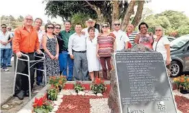  ?? FOTOGRAFÍA JOSÉ CORDERO ?? El homenaje también fue para los sobrevivie­ntes.