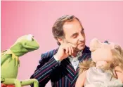  ??  ?? No stopping: at 94, Charles Aznavour is preparing to perform at the Royal Albert Hall next month. Left, on The Muppet Show in 1976, and, below, with Liza Minnelli in 1970