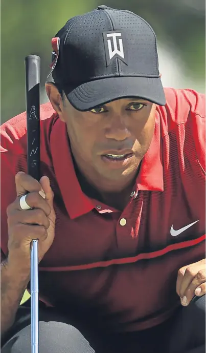  ??  ?? Tiger Woods has been better in his latest comeback than anyone had a right to expect.