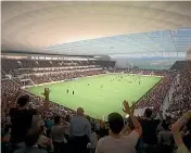  ??  ?? The new Christchur­ch stadium will host both sports and concerts.