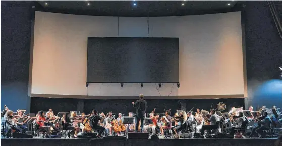  ?? ARCHIVO LA NUEVA. ?? TRAS LAS obras realizadas oportuname­nte, una imagen de la presentaci­ón de la Orquesta Sinfónica Provincial, en el mes de marzo de 2018.