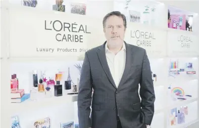  ?? Suministra­da ?? Dave Hughes es el gerente general de L’Oréal Caribe, desde donde maneja las ventas de esta empresa para Puerto Rico y el resto del Caribe.