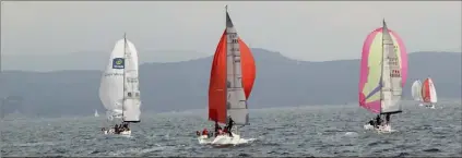  ?? (Photos DR) ?? Pendant trois jours, les régatiers ont pris le large au profit des sauveteurs en mer.