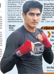  ?? HT PHOTO ?? Vijender Singh.