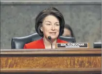  ?? GREG NASH – THE ASSOCIATED PRESS ?? Sen. Amy Klobuchar, D-Minn., shown speaking March 3 during a hearing on the Jan. 6attack on the Capitol, is proposing a bill to make social media companies liable for spreading “health misinforma­tion.”