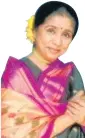  ??  ?? The festival will also see singer Asha Bhosle in discussion with Prasoon Joshi