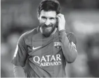  ??  ?? Goleador. Lionel Messi ha marcado 34 veces en todas las competenci­as en esta temporada.