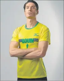  ?? FOTO: MIZUNO ?? Predominan­cia del amarillo en la opción masculina