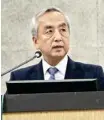  ??  ?? Hiramatsu, Ambassador of Japan to India