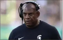  ?? (AP/Al Goldis) ?? A Michigan State hearing officer has determined that former football coach Mel Tucker (above) sexually harassed and exploited Brenda Tracy, a person familiar with the ruling told The Associated Press. Tucker, who was fired as the Spartans’ coach nearly a month ago, has 10 days to file an appeal.