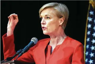  ?? John Carl D'Annibale / Albany Times Union file photo ?? In an open letter, Cecile Richards warns that Texas’ Republican leaders “have outlined a road map for other Republican governors to follow suit, with the acquiescen­ce of the Supreme Court.”