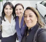  ?? ?? From left, Aysegul Baybars, Jale Refik Rogers and Gulsah Sanver Manavoglu