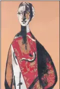  ??  ?? VISITAS. Emmanuel Macron, y quien hace años firmó el acuerdo para la construcci­ón del Museo, François Hollande. Arriba, Retrato de una dama, de Pablo Picasso.