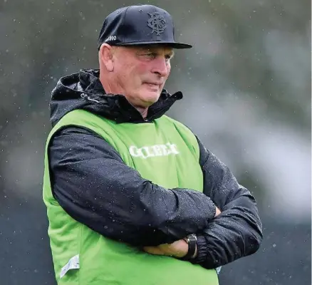  ??  ?? Fiji Airways Flying Fijians head coach, Vern Cotter