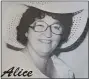  ?? COURTESY OF REINERT FAMILY ?? Alice M. Reinert, the “Queen of Funnel Cakes,” on the cover of a record album of songs she wrote. She died April 2 at age 96 in Blandon.