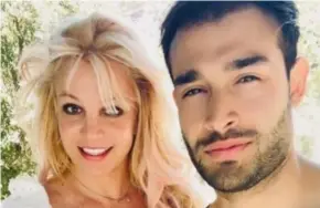  ?? Foto: InstAGrAM ?? Britney Spears está deseosa de iniciar una nueva vida y le entusiasma que sea al lado de su novio Sam Asghari.