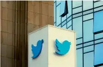  ?? AP file ?? Twitter says it identified and challenged nearly 10 million suspected bot or spam accounts in May, up from 3.2 million last September. —