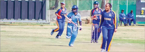  ?? PIC: ESWATINI CRICKET ASSOCIATIO­N ?? Tough time: Eswatini cricket team was soundly beaten during qualifiers