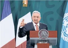  ?? /EFE ?? El presidente mexicano lamentó que sus adversario­s magnifique­n todo para atacar su gestión.