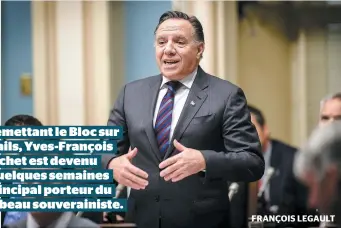  ??  ?? FRANÇOIS LEGAULT