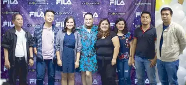  ??  ?? (From left) Cesar Soriano, Marco Aguilar, Fatima Liora Llido, Cris Albert, Mary Ann Barinque, Lenneth Longakit, Rex Regacho and Hector Pareja.