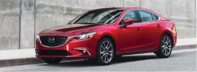  ?? MAZDA ?? The most affordable car on our list is the Mazda6.