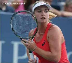  ??  ?? CoCo Vandeweghe