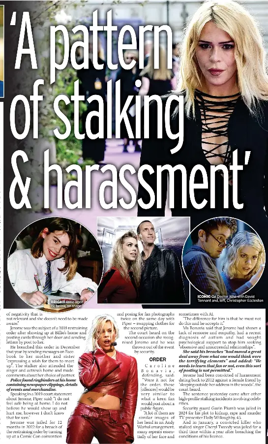 ‘A pattern of stalking & harassment’ | Irish Daily Star | PressReade­r