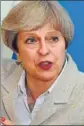  ?? HT PHOTO ?? Theresa May n