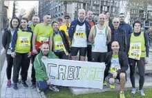  ??  ?? Le C.A.BIRAC bien représenté au Marathon de Montauban