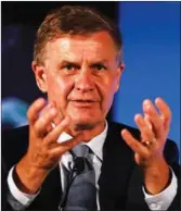  ??  ?? Erik Solheim, the former United Nations under-secretary-general and former executive director of the UN Environmen­t Programme.