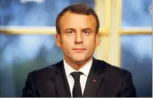  ?? (Doc BFMTV) ?? Empruntant en partie une célèbre expression de Kennedy, Emmanuel Macron a lancé, hier, aux Français : « Demandez-vous chaque matin ce que vous pouvez faire à votre pays. »