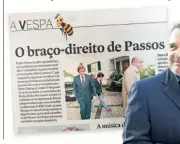  ??  ?? i
O DN bem promoveu Pedro Marques Lopes em 2008, mas o braço-direito de Passos era Miguel Relvas