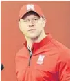  ?? NATI HARNIK/ASSOCIATED PRESS ?? Former UCF coach Scott Frost stopped short of calling the Knights “national champions.’’