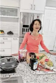  ?? Greg Compestine ?? Writer Ying Chang Compestine is also a TV chef, food consultant and cookbook author.