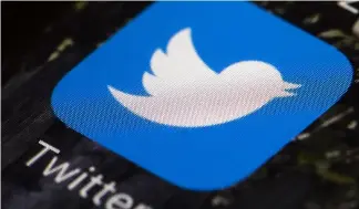  ?? ?? Twitter will no longer automatica­lly recommend posts that mischaract­erise conditions during a conflict.