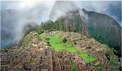  ?? OKSANA BELIKOVA_ ?? Machu Picchu in Peru is a Unesco World Heritage Site.