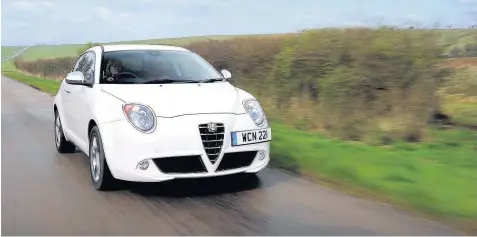  ??  ?? Alfa Romeo MiTo