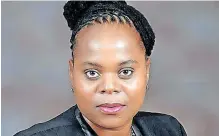  ?? ?? LIMPOPO Health MEC Dr Phophi Ramathuba