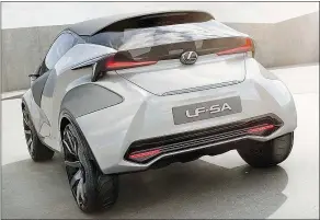  ?? — BLOOMBERG FILES ?? The Lexus LF-SA concept made its world debut at the Geneva Internatio­nal Motor Show in Switzerlan­d. It will be on display at the Vancouver show as well.