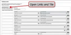  ??  ?? Robert chose the ‘Open Links and Tile’ option in Vivaldi’s new Command Chains...